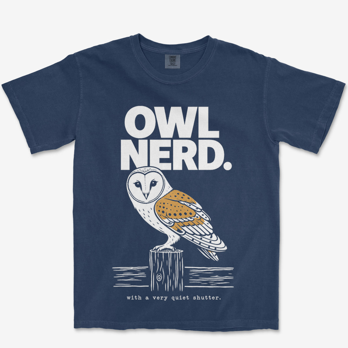 Owl Nerd Heavyweight Tee