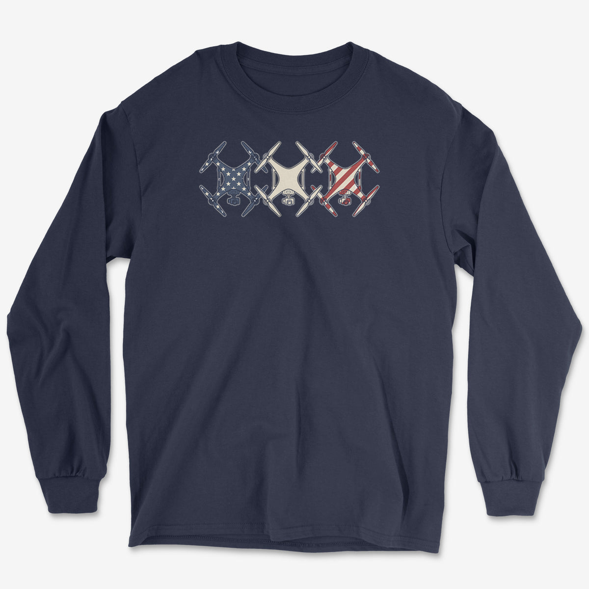 Patriot Drones Long Sleeve Tee