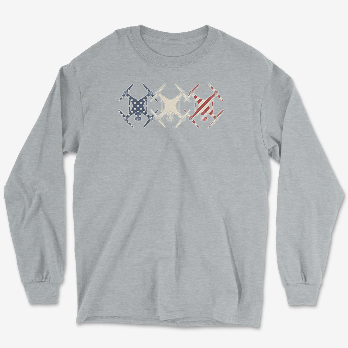 Patriot Drones Long Sleeve Tee
