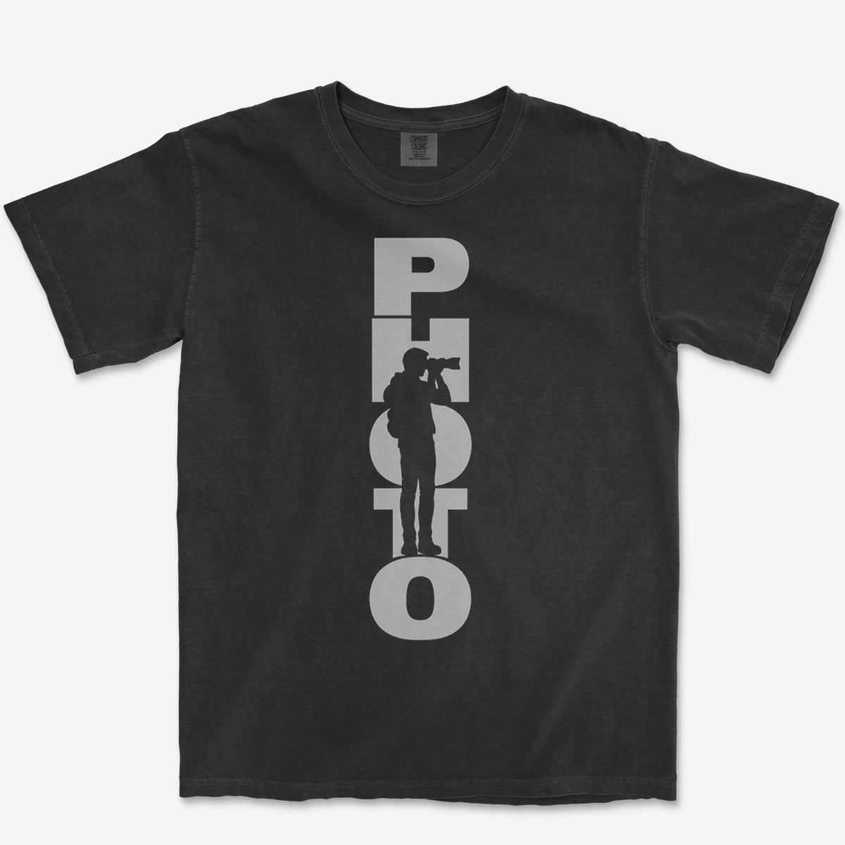 Photo Tee — black
