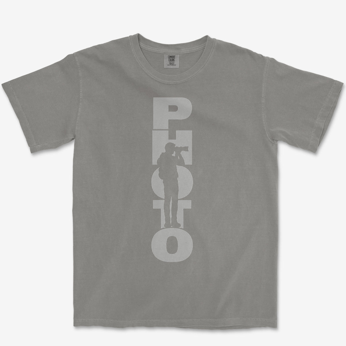 Photo Tee — grey