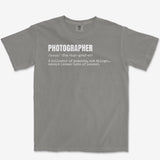 Photographer Definition Heavyweight Tee