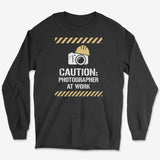 Photographer at Work Long Sleeve Tee