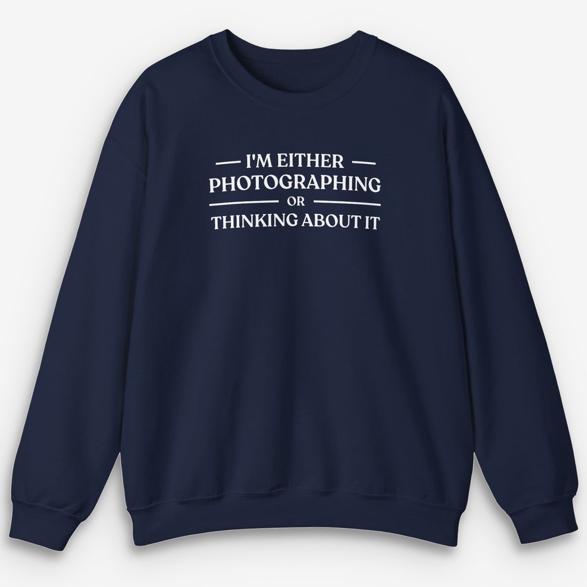 Photographing Sweatshirt