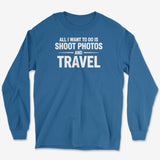 Photos & Travel Long Sleeve Tee