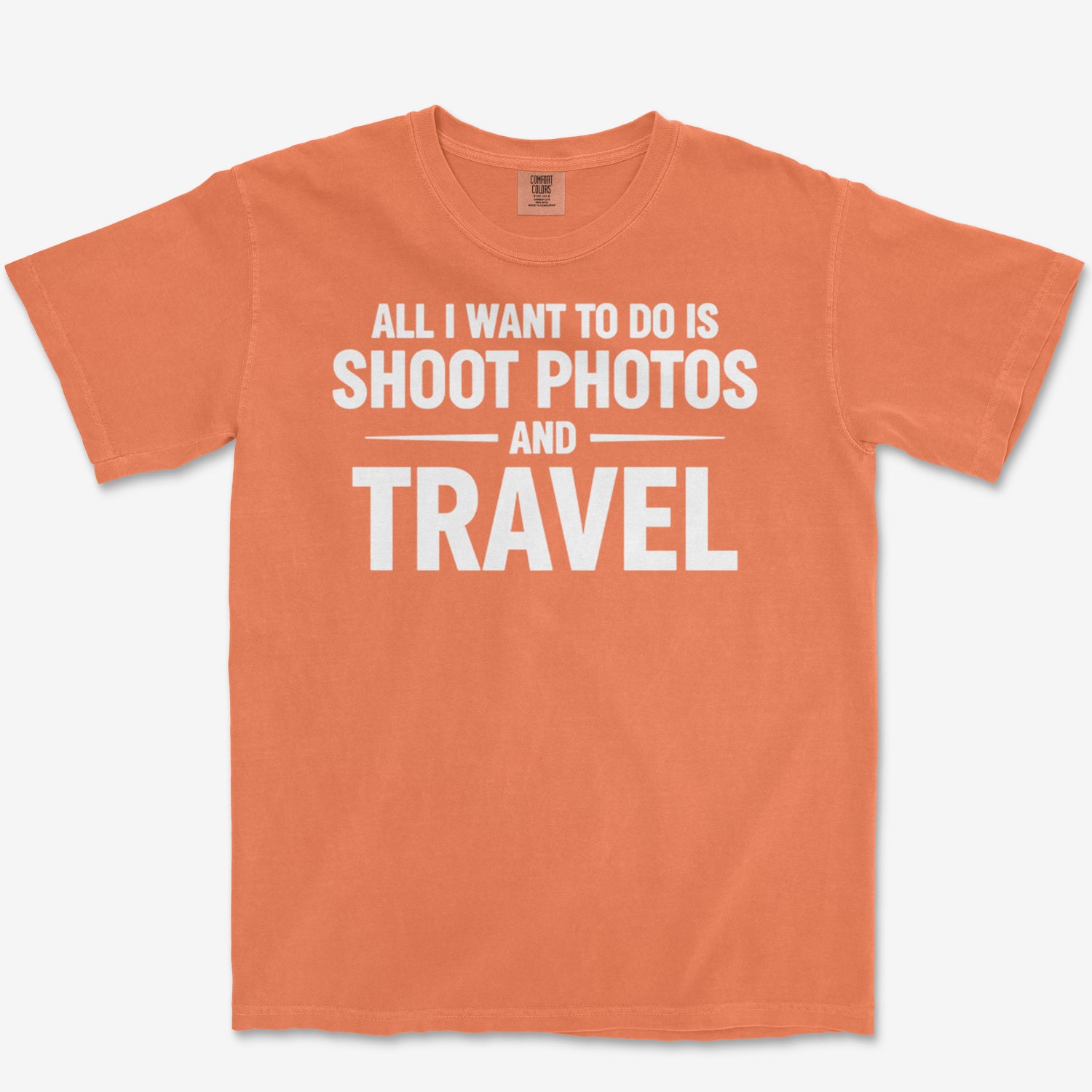 Photos & Travel Heavyweight Tee