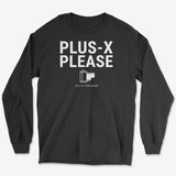 Plus-X Long Sleeve Tee