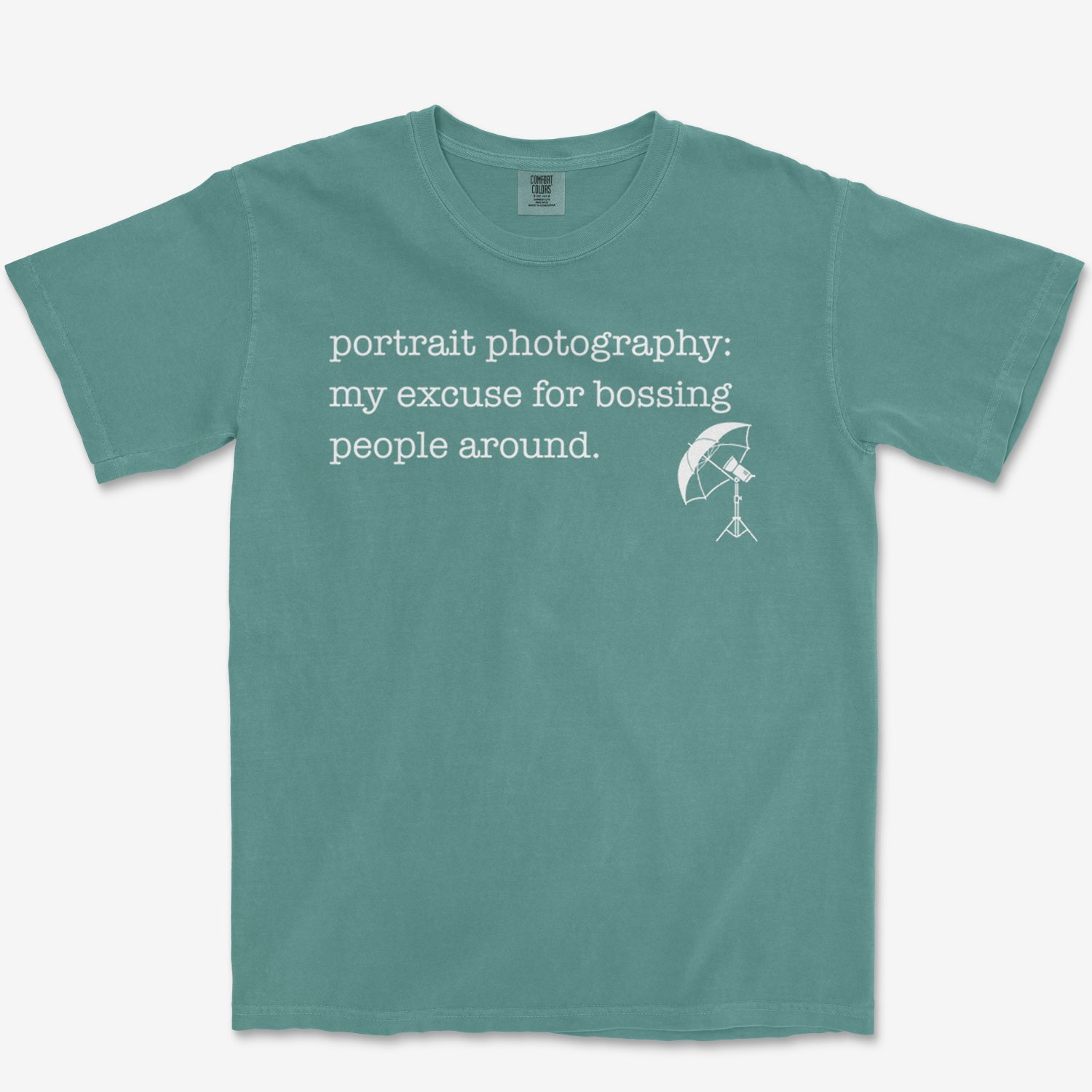 Portrait Excuse Heavyweight Tee