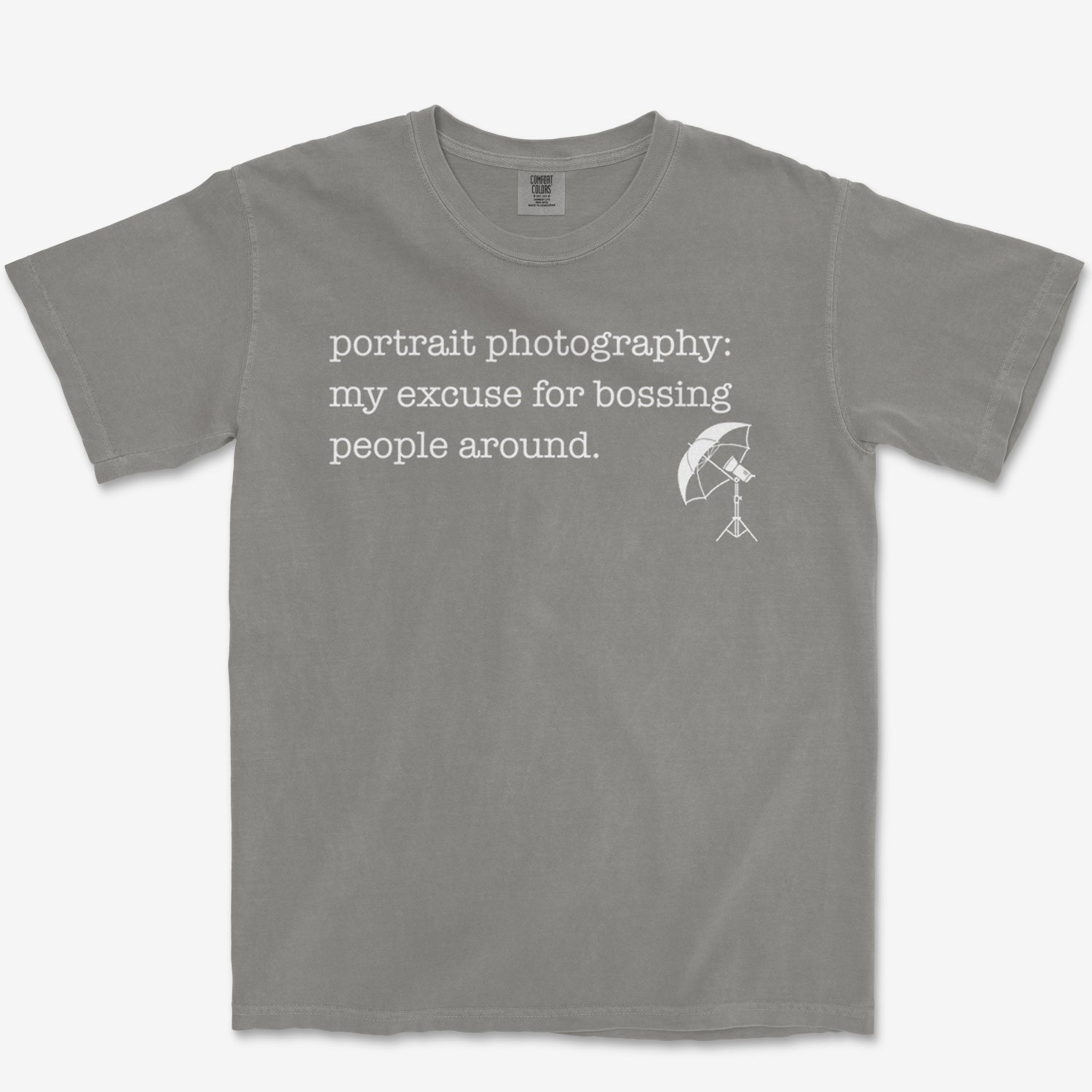 Portrait Excuse Heavyweight Tee