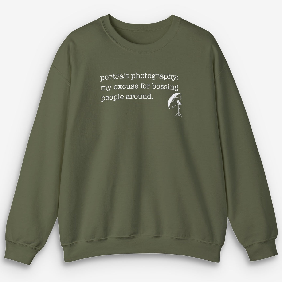 Portrait Excuse Sweatshirt