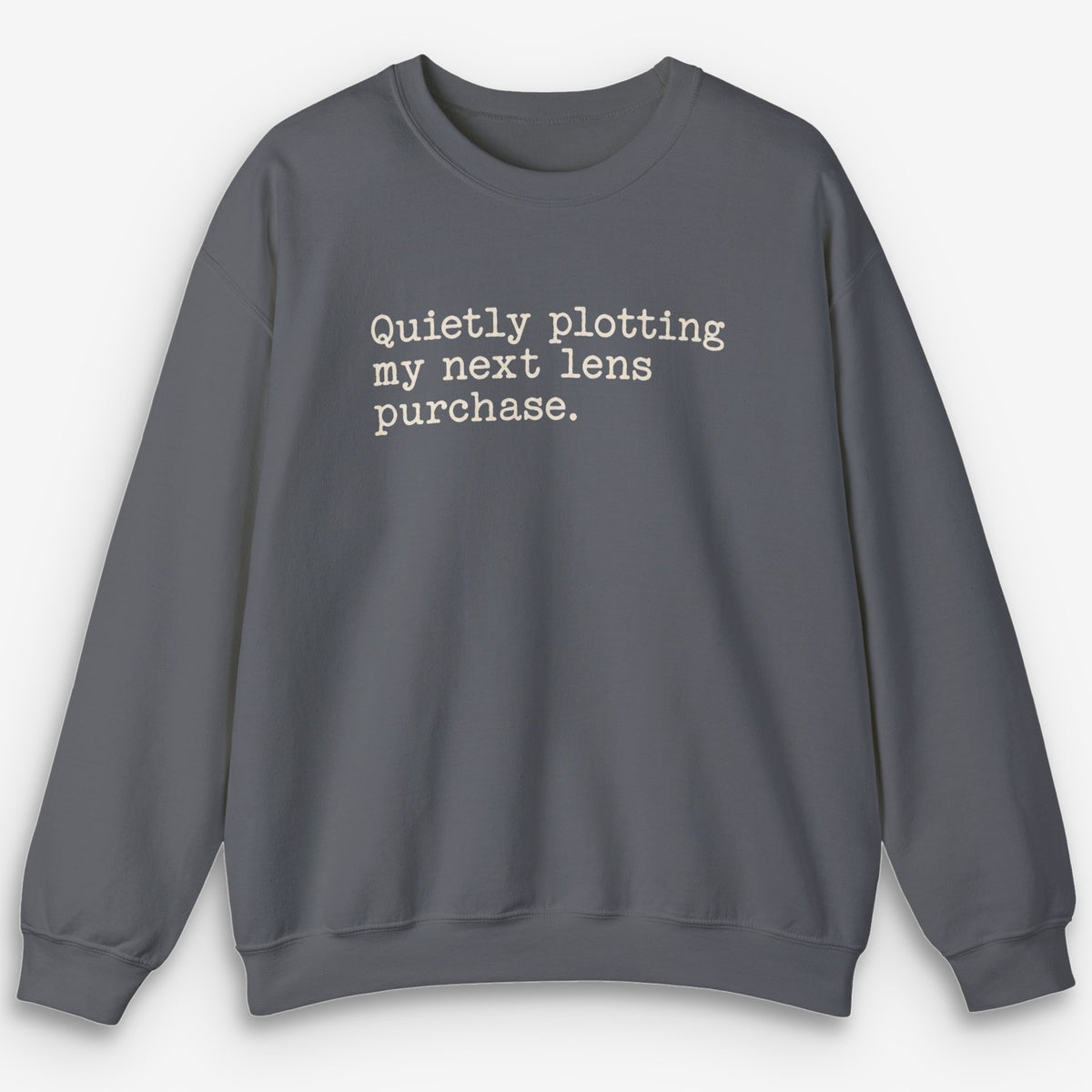 Quietly Plotting Lens Sweatshirt