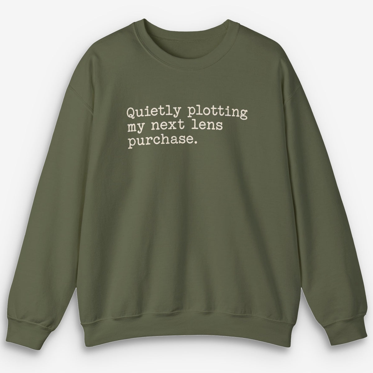 Quietly Plotting Lens Sweatshirt