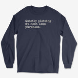 Quietly Plotting Lens Long Sleeve Tee