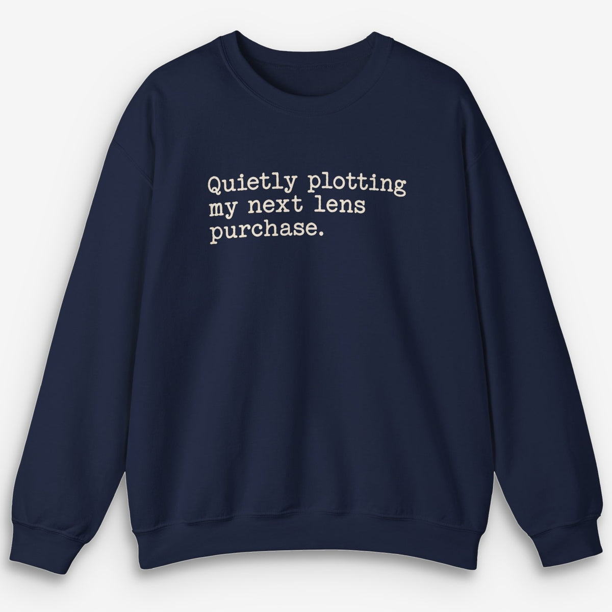 Quietly Plotting Lens Sweatshirt