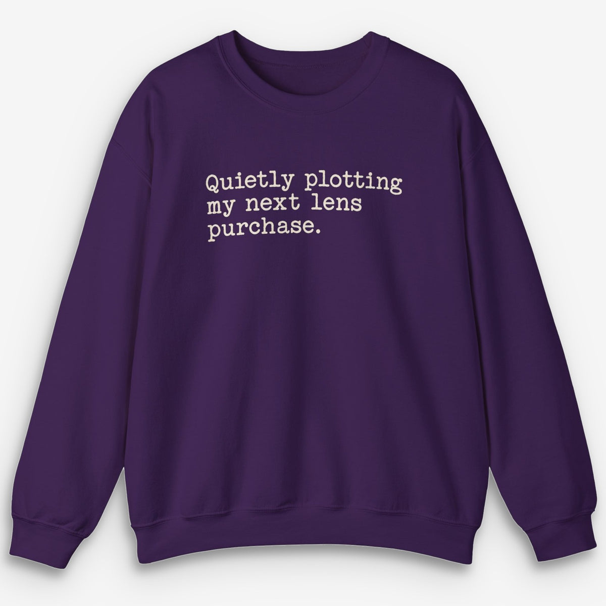 Quietly Plotting Lens Sweatshirt