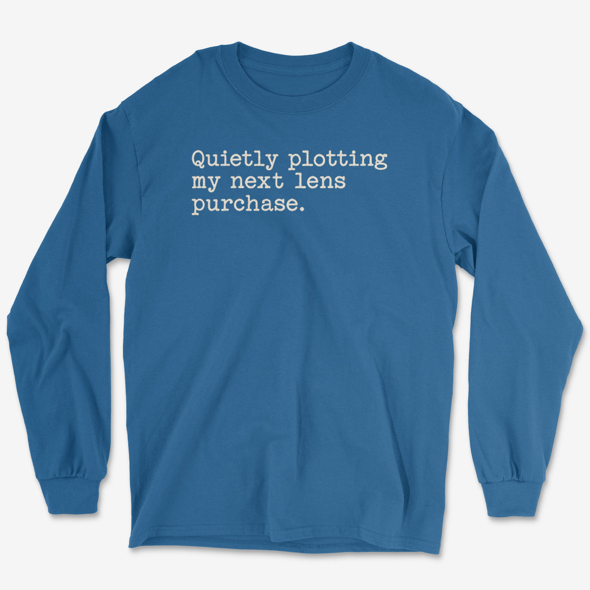 Quietly Plotting Lens Long Sleeve Tee