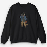 Raccoon Photographer Sweatshirt