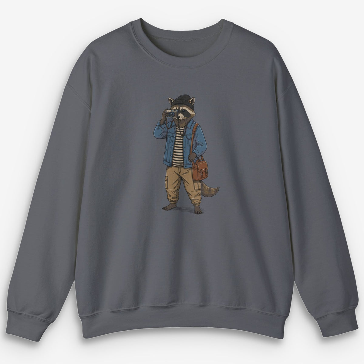 Raccoon Photographer Sweatshirt