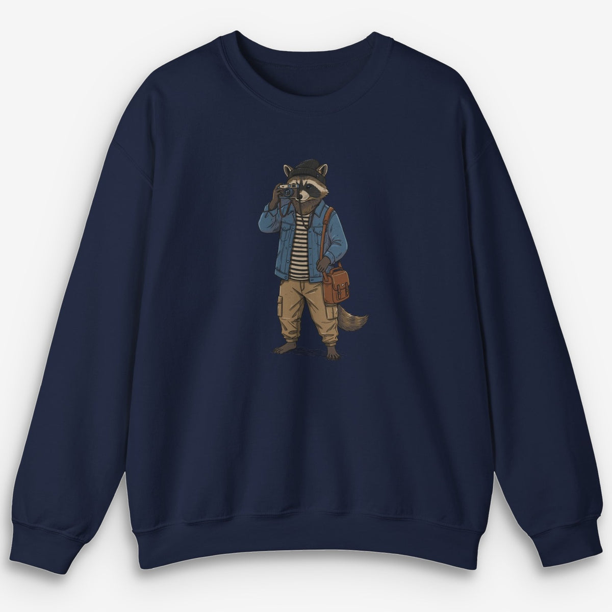 Raccoon Photographer Sweatshirt