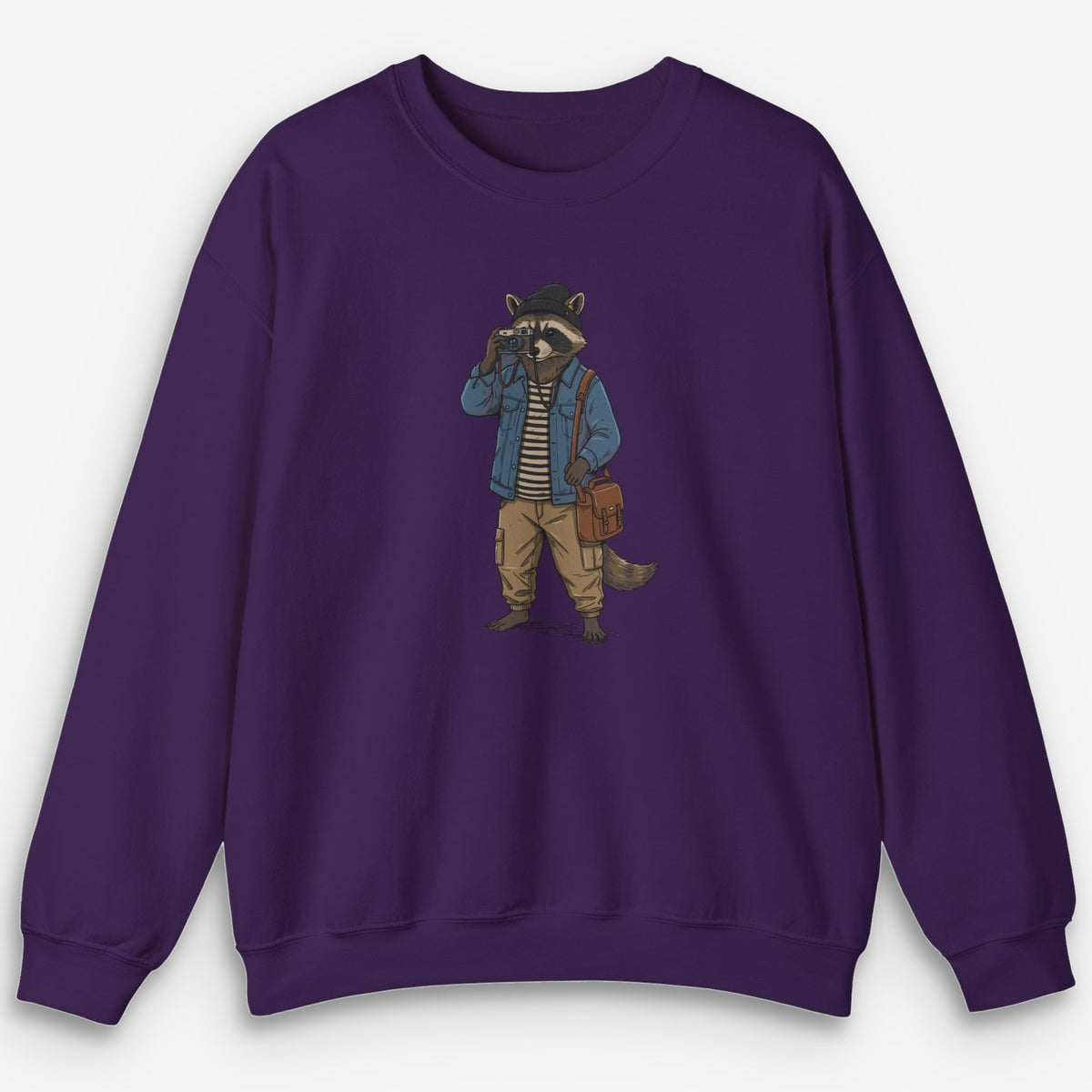 Raccoon Photographer Sweatshirt