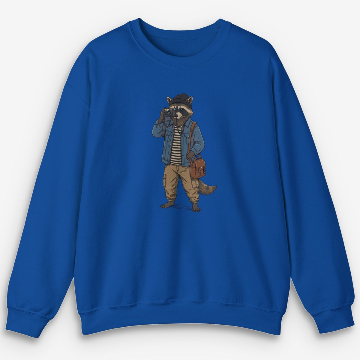 Raccoon Photographer Sweatshirt