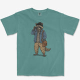 Raccoon Photographer Heavyweight Tee