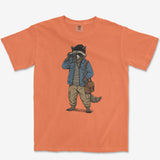 Raccoon Photographer Heavyweight Tee