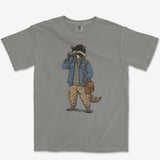 Raccoon Photographer Heavyweight Tee