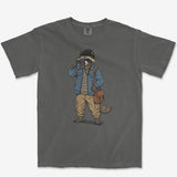 Raccoon Photographer Heavyweight Tee