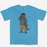 Raccoon Photographer Heavyweight Tee