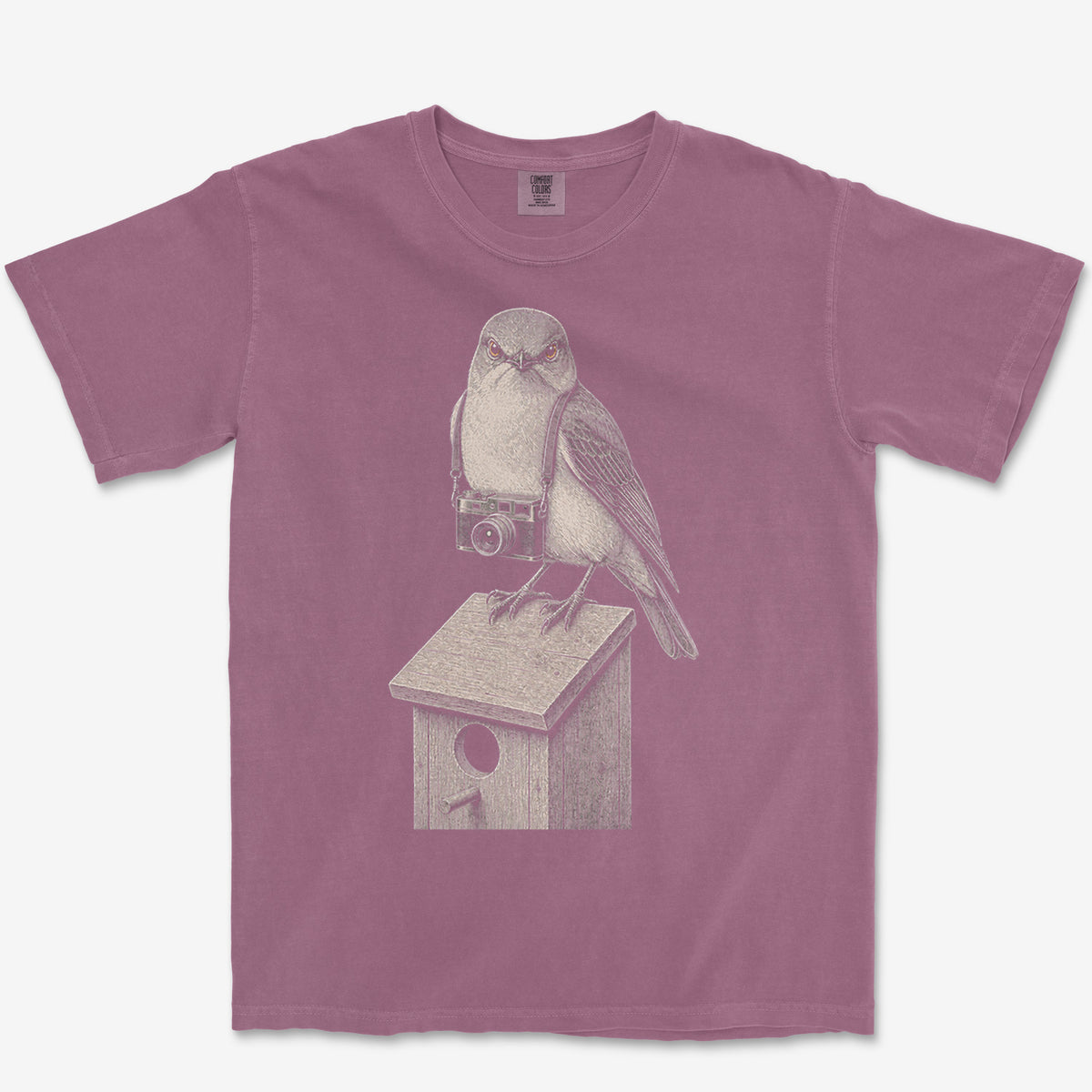 Rangefinder Bluebird Tee — berry