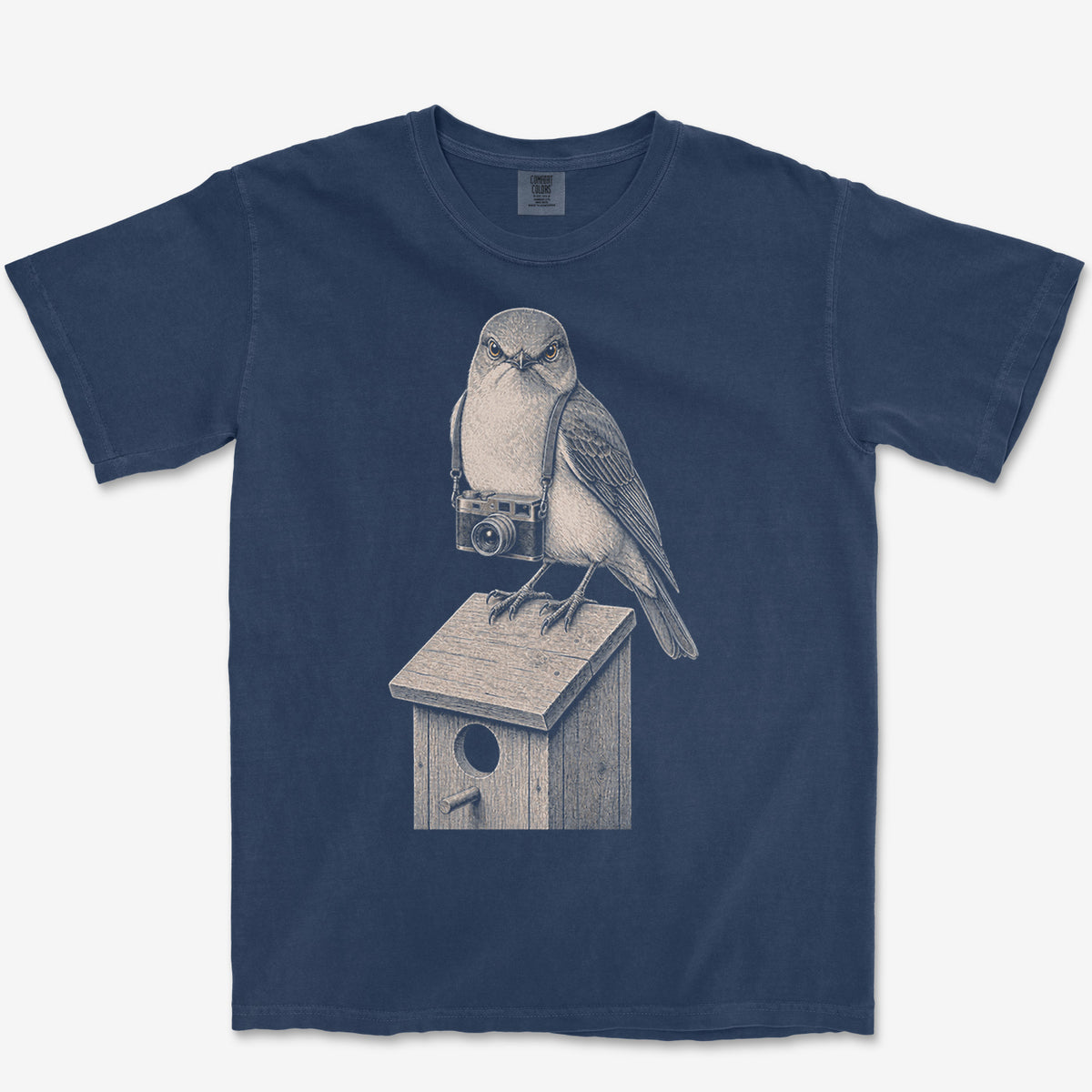 Rangefinder Bluebird Tee — true navy