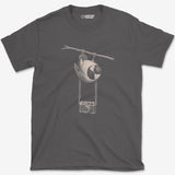 Rangefinder Chickadee T-Shirt — charcoal