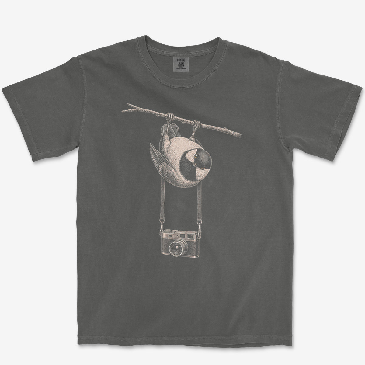 Rangefinder Chickadee Tee — pepper