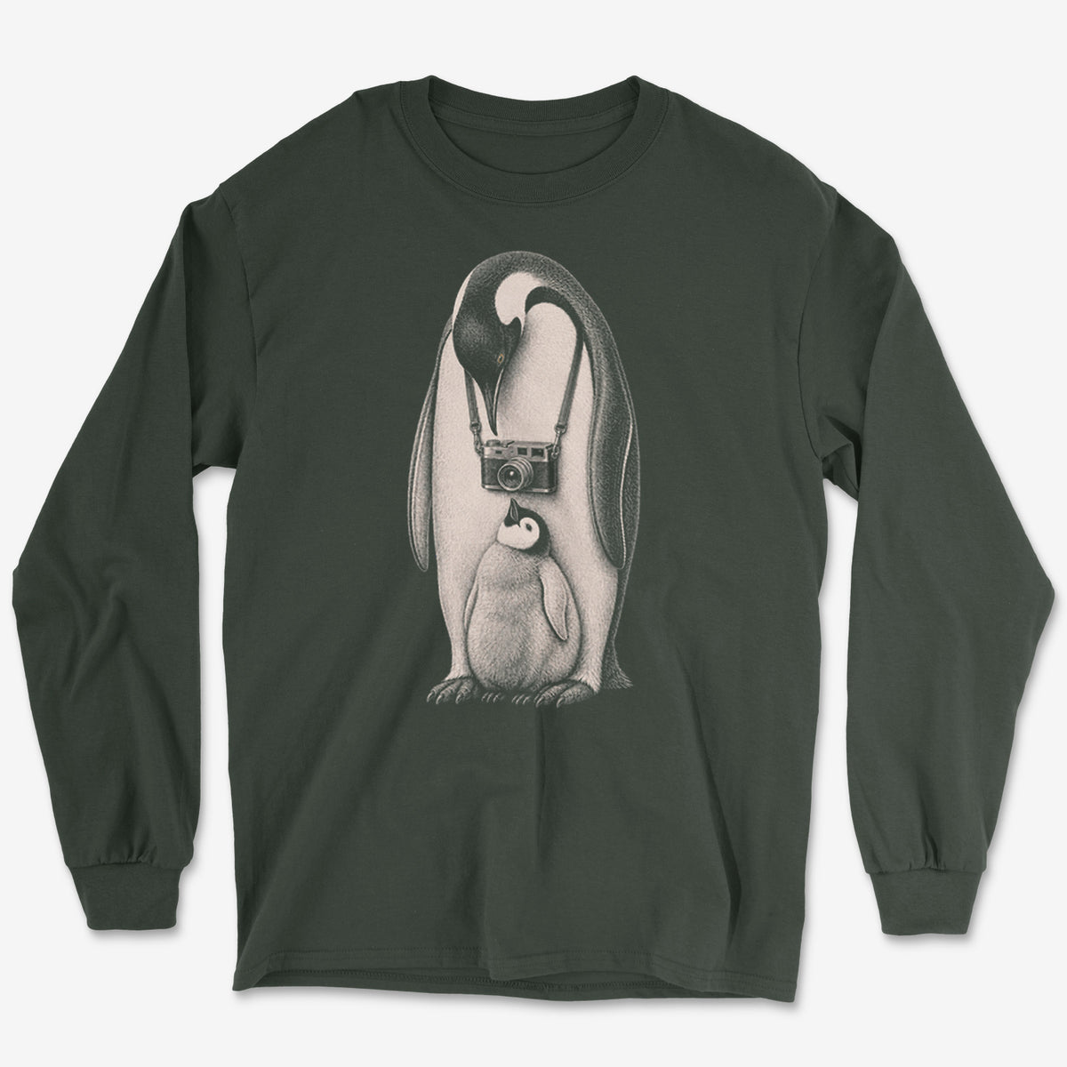 Rangefinder Emperor Penguin Long Sleeve Tee