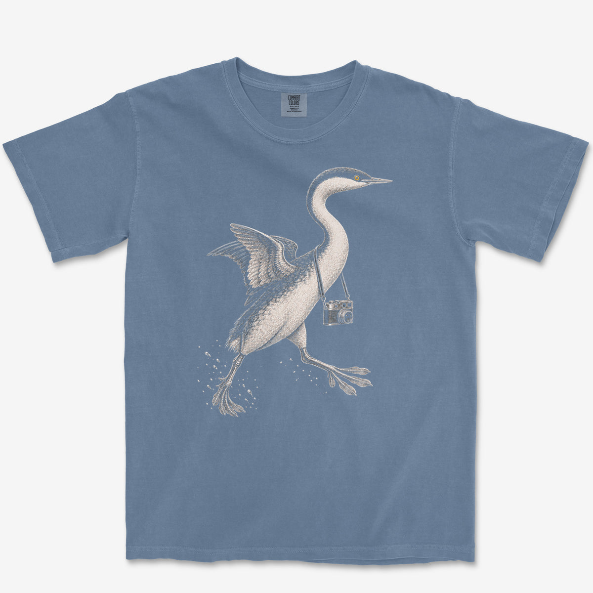 Rangefinder Grebe Heavyweight Tee