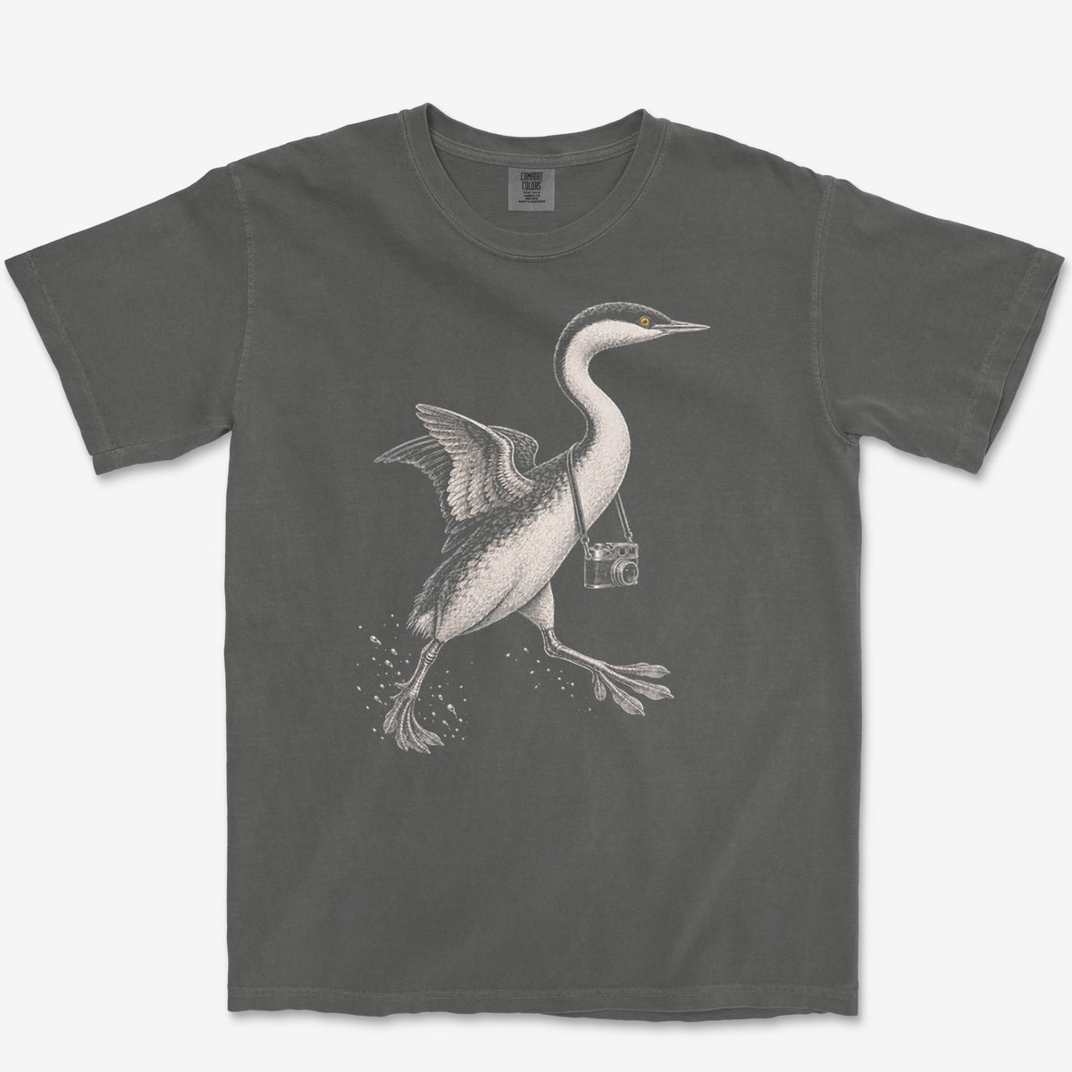 Rangefinder Grebe Heavyweight Tee
