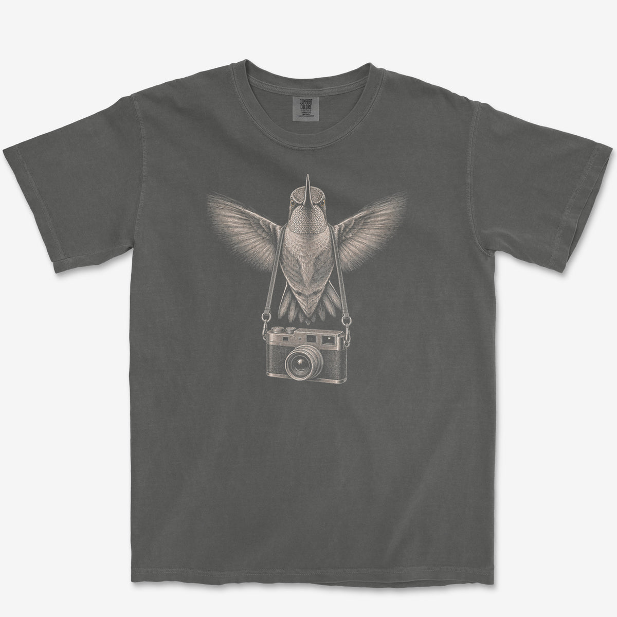 Rangefinder Hummingbird Tee — pepper