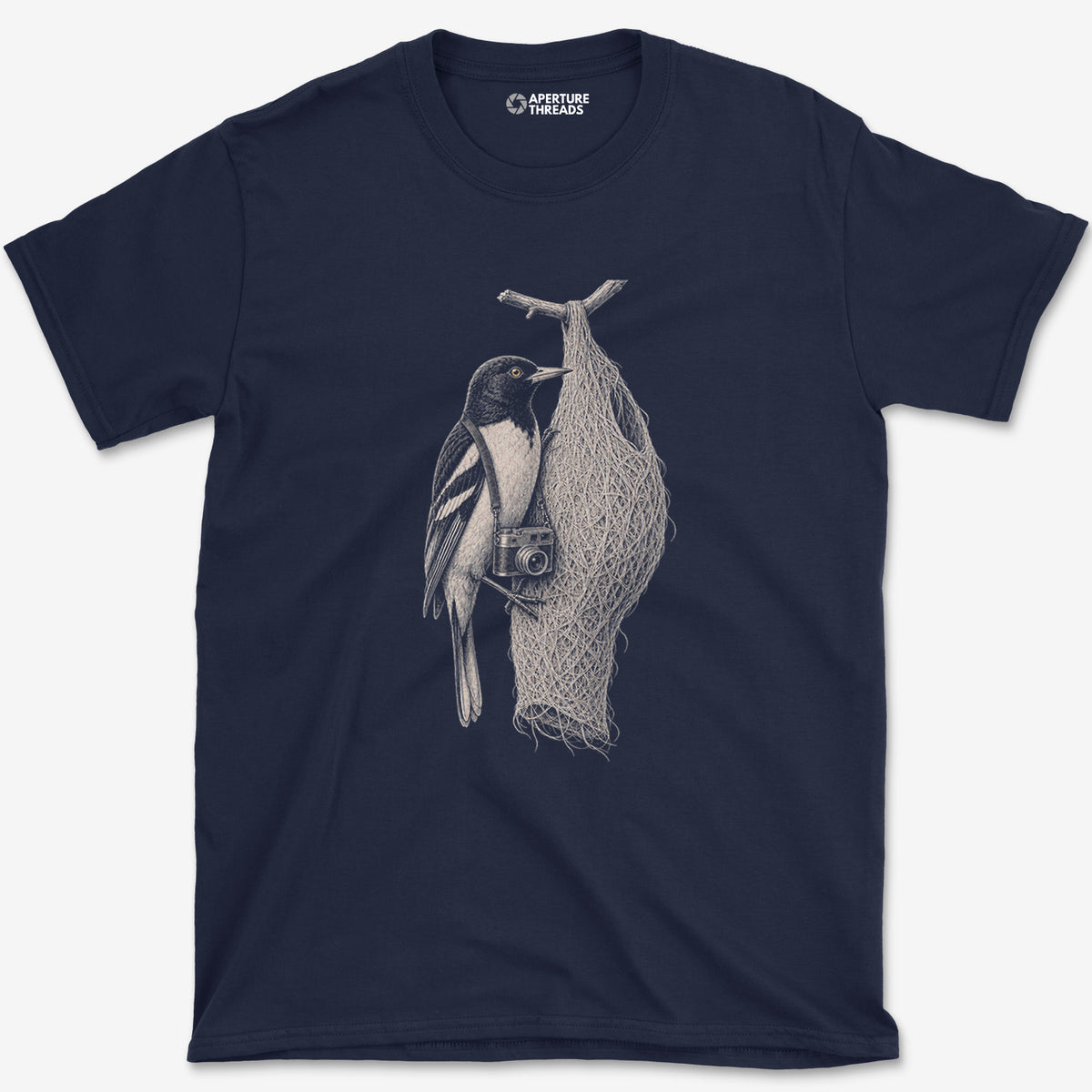 Rangefinder Oriole T-Shirt — navy