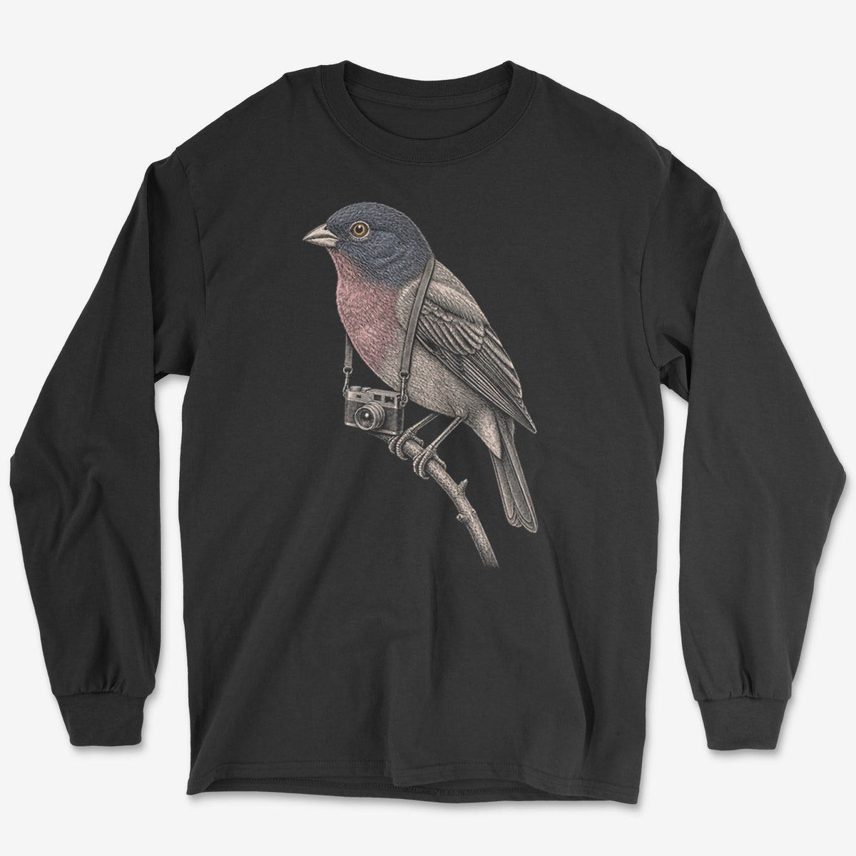 Rangefinder Painted Bunting Colour Long Sleeve Tee