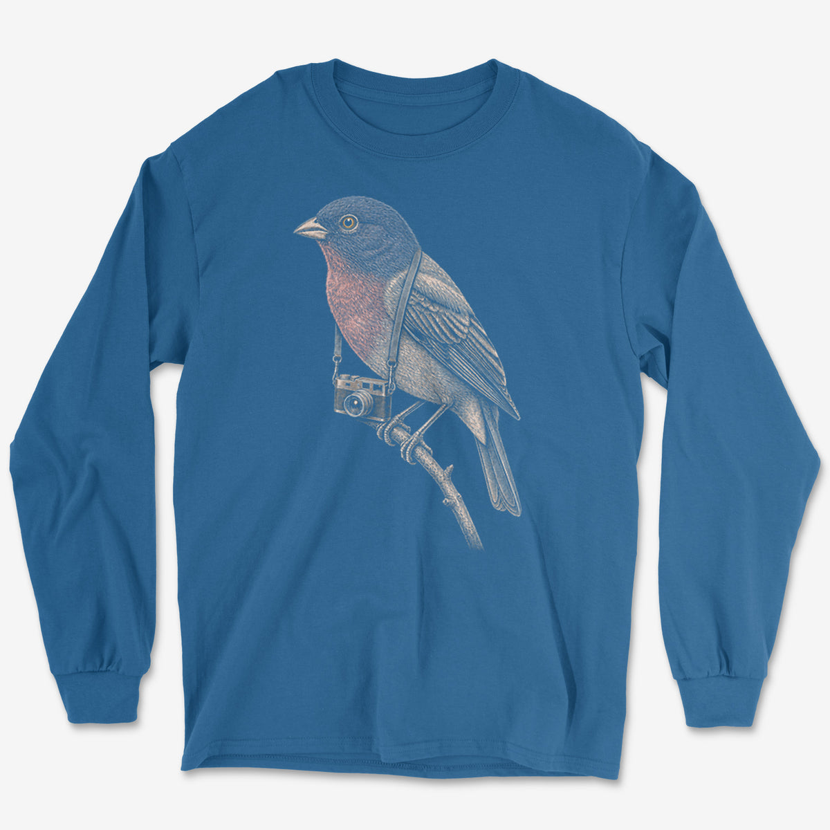 Rangefinder Painted Bunting Colour Long Sleeve Tee