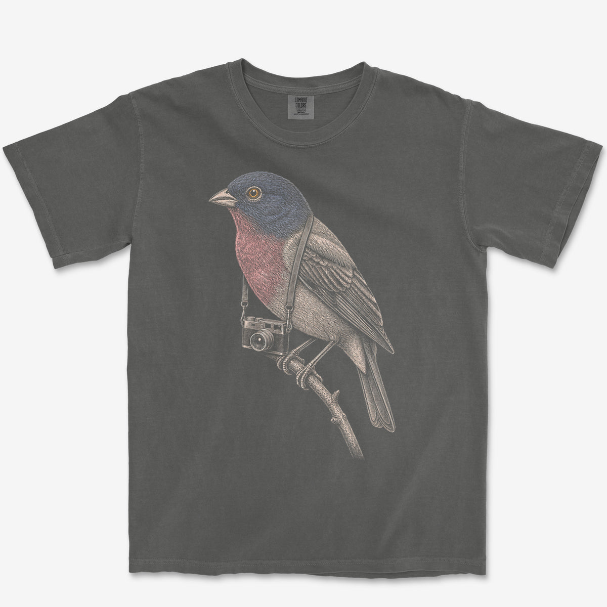 Rangefinder Painted Bunting Colour Tee — pepper