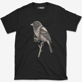 Rangefinder Painted Bunting T-Shirt — black