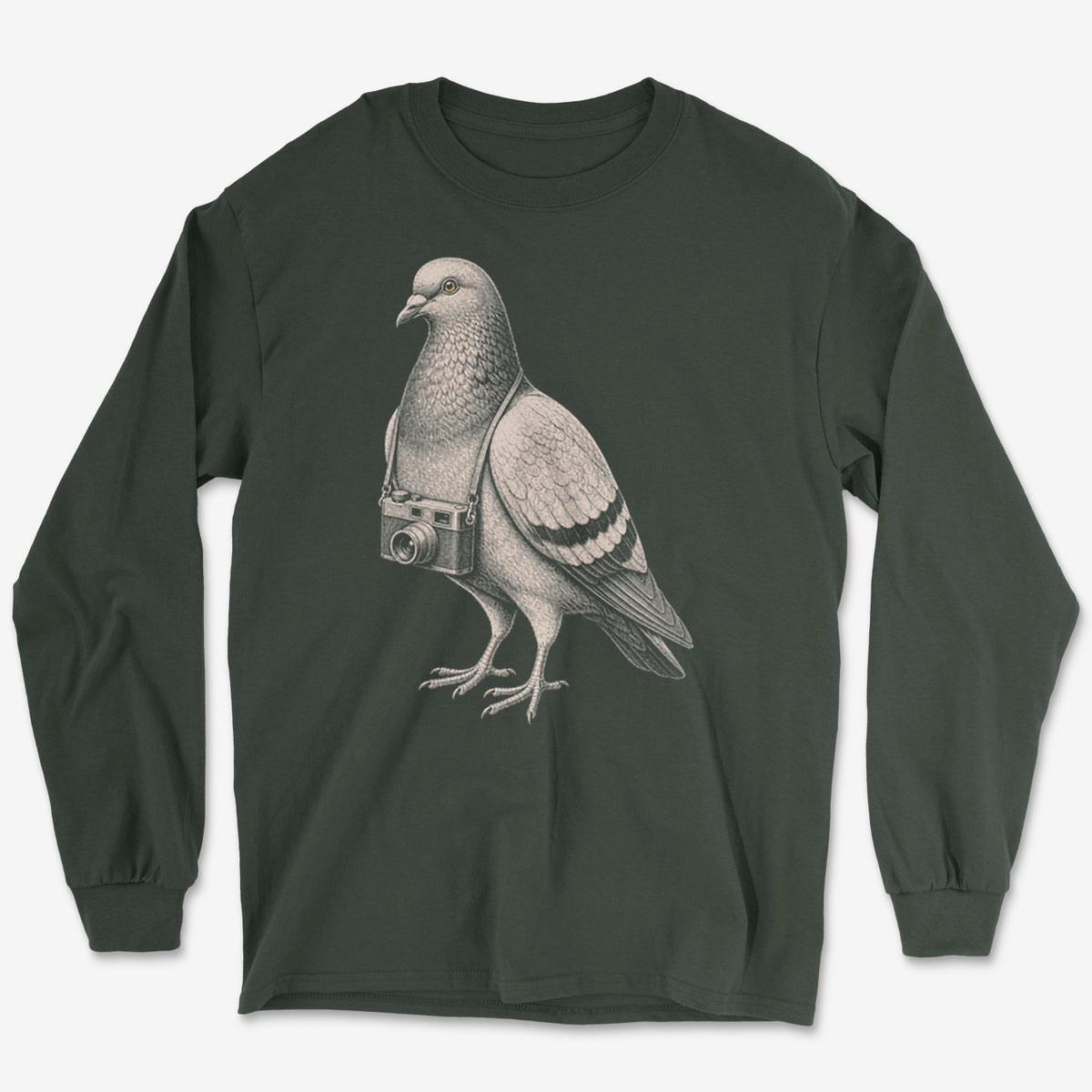 Rangefinder Pigeon Long Sleeve Tee