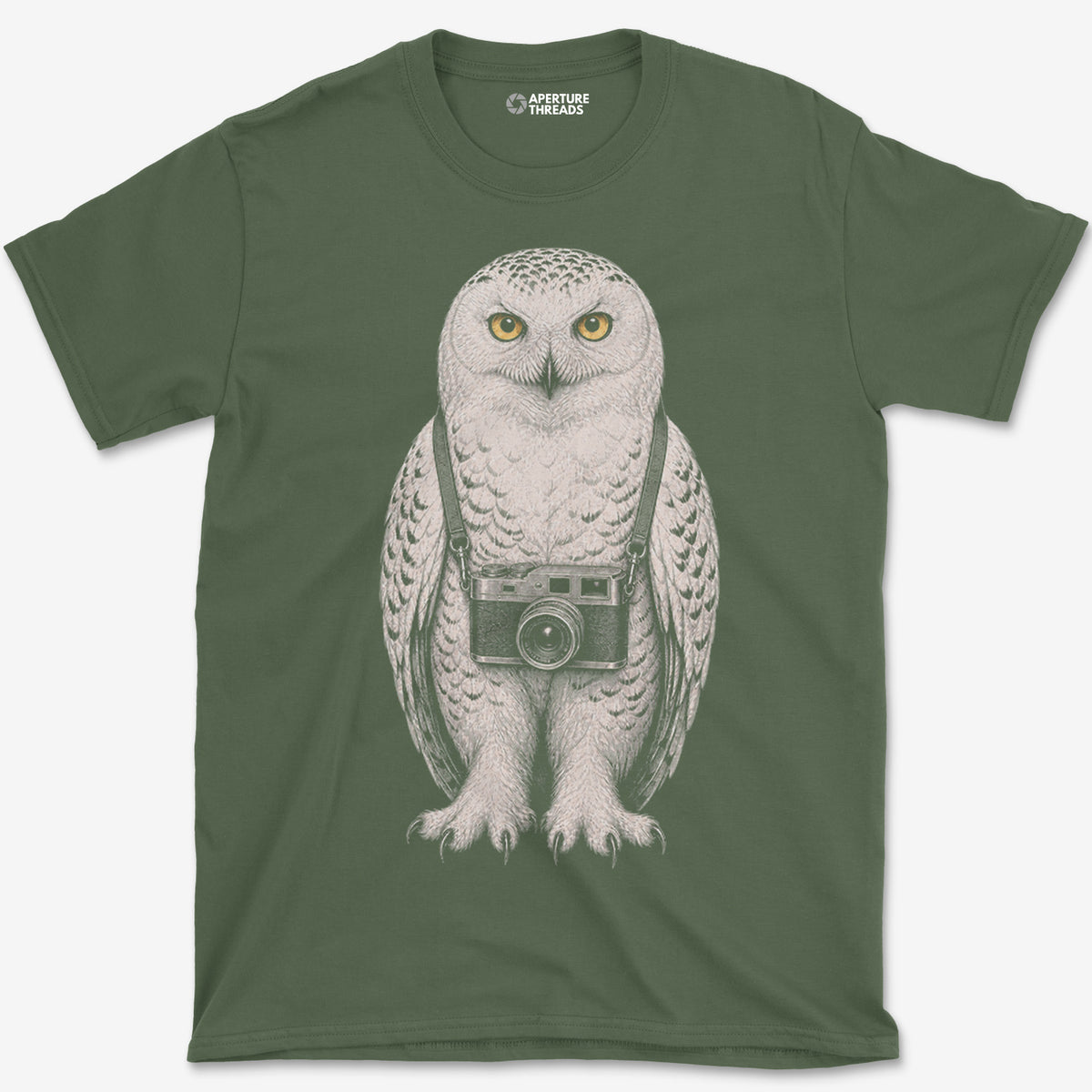 Rangefinder Snowy Owl T-Shirt