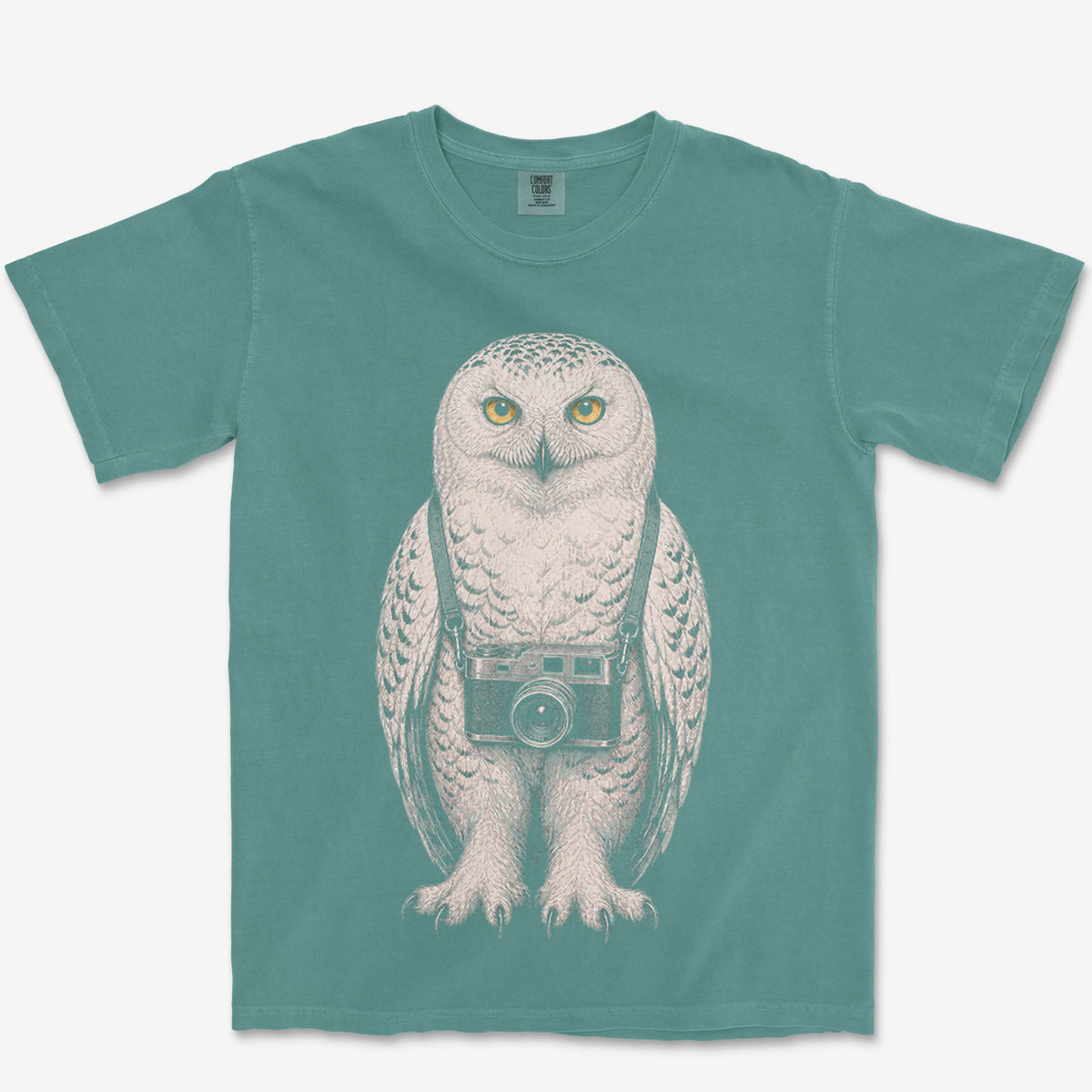 Rangefinder Snowy Owl Heavyweight Tee