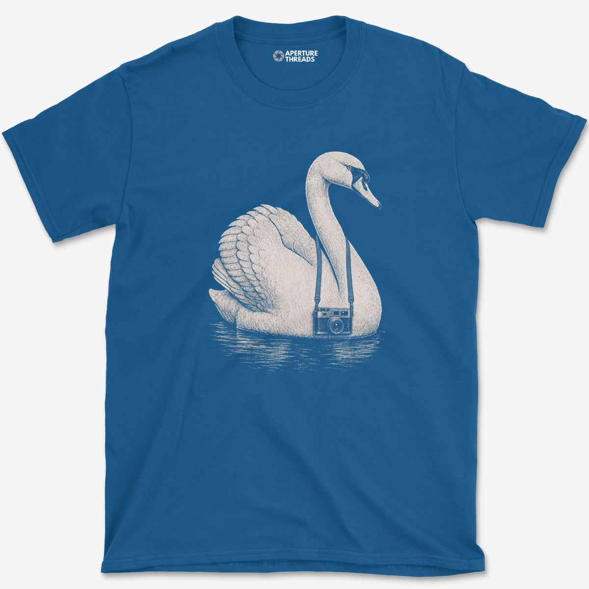 Rangefinder Swan T-Shirt — royal