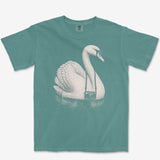 Rangefinder Swan Tee — blue spruce