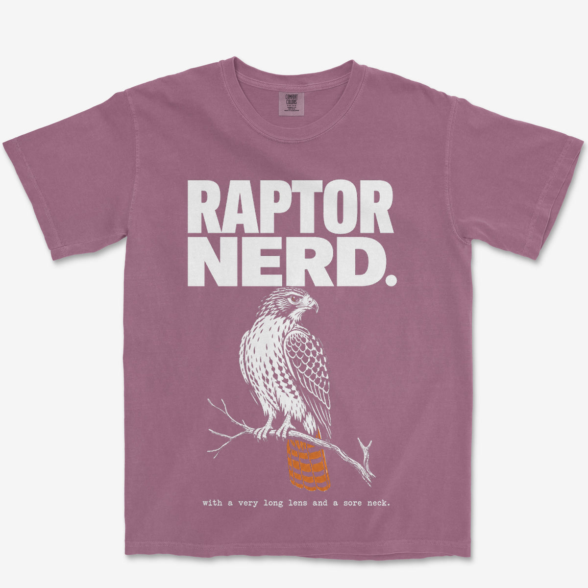 Raptor Nerd Heavyweight Tee