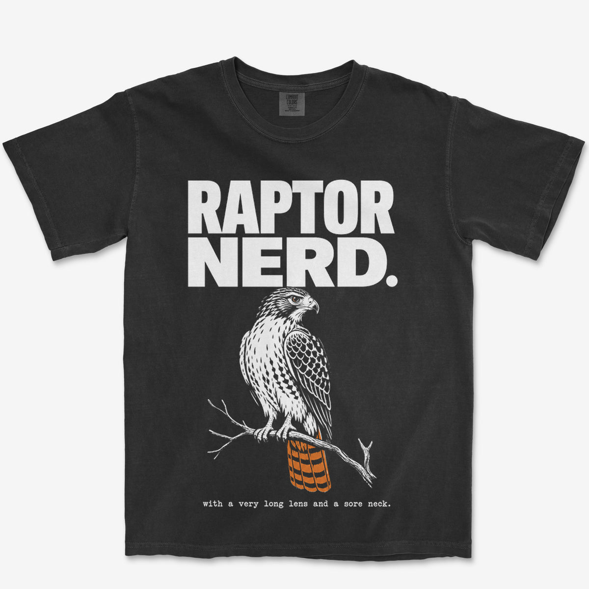 Raptor Nerd Heavyweight Tee